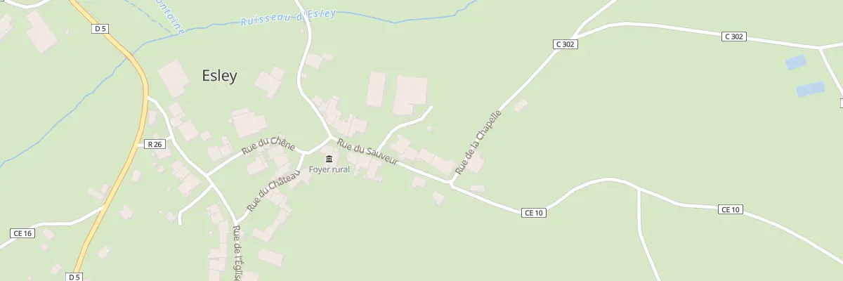 Plan du 197 Rue du Sauveur à Esley