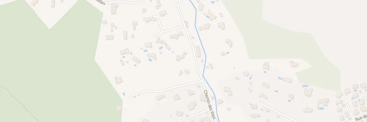 Plan du 641 Che des Veys à Cuers