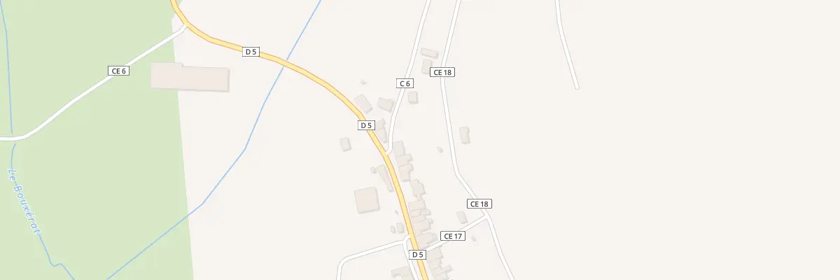 Plan du 54 Rue Grande Rue à Senonges