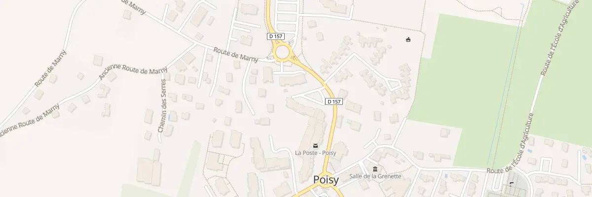 Plan du 203 Pl de l’Église à Poisy