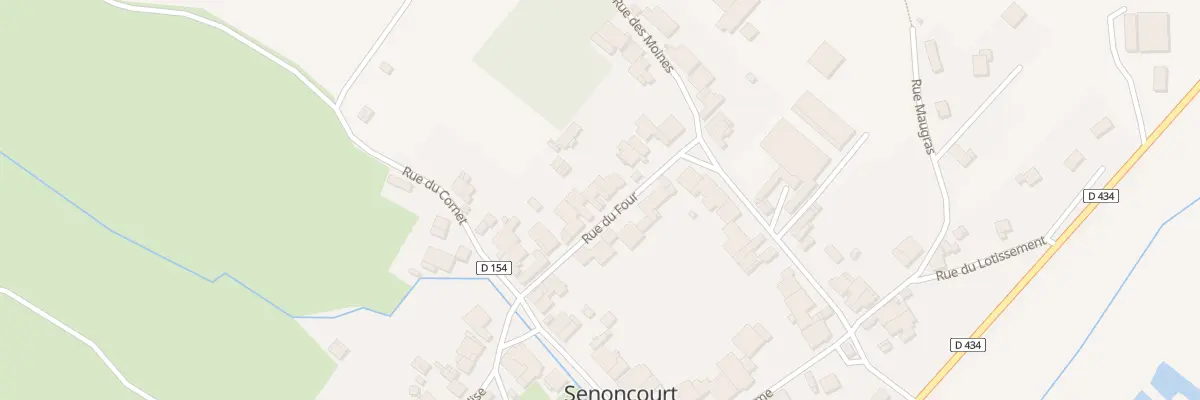 Plan du 9B Rue du Four à Senoncourt
