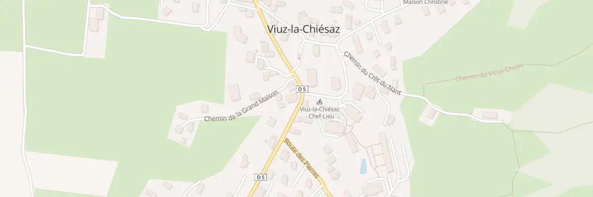 Plan du 30 Rte des Bauges à Viuz-la-Chiésaz