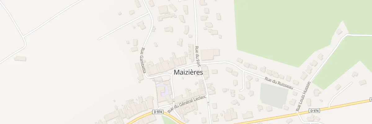 Plan du 2B Rue Gambetta à Maizières