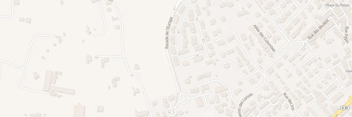 Plan du 192 Rue du Merle à La Crau