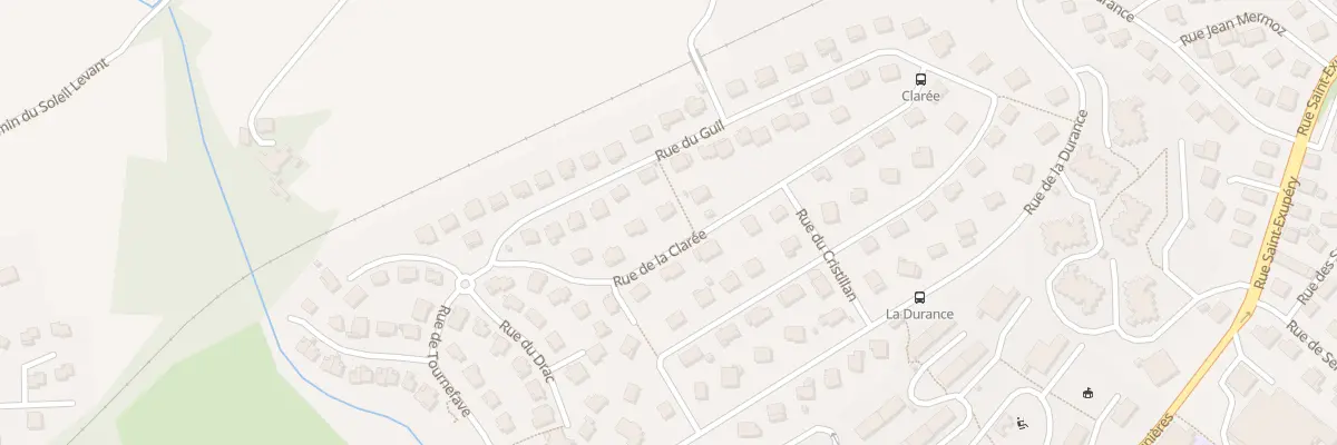 Plan du 6 Rue de la Clarée à Gap