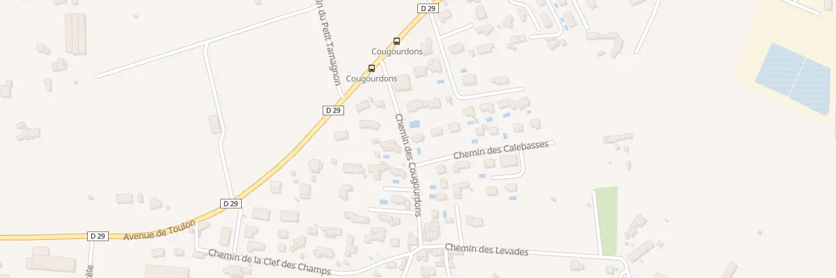 Plan du 23 Che des Calebasses à La Crau