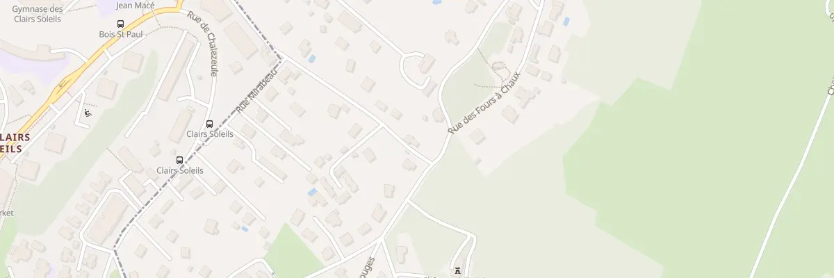 Plan du 4 Che de Clementigney à Chalezeule