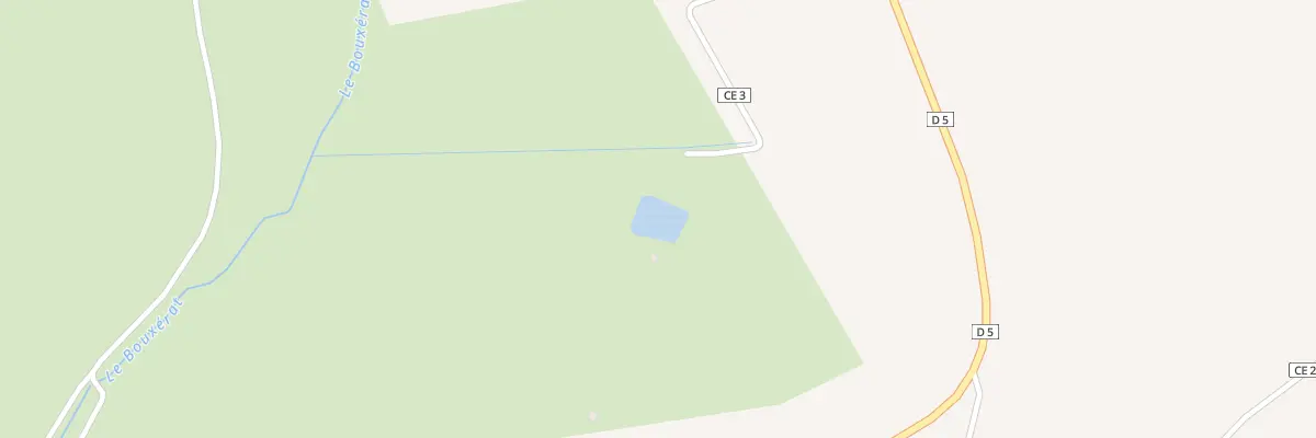 Plan du 1 La Corre à Senonges