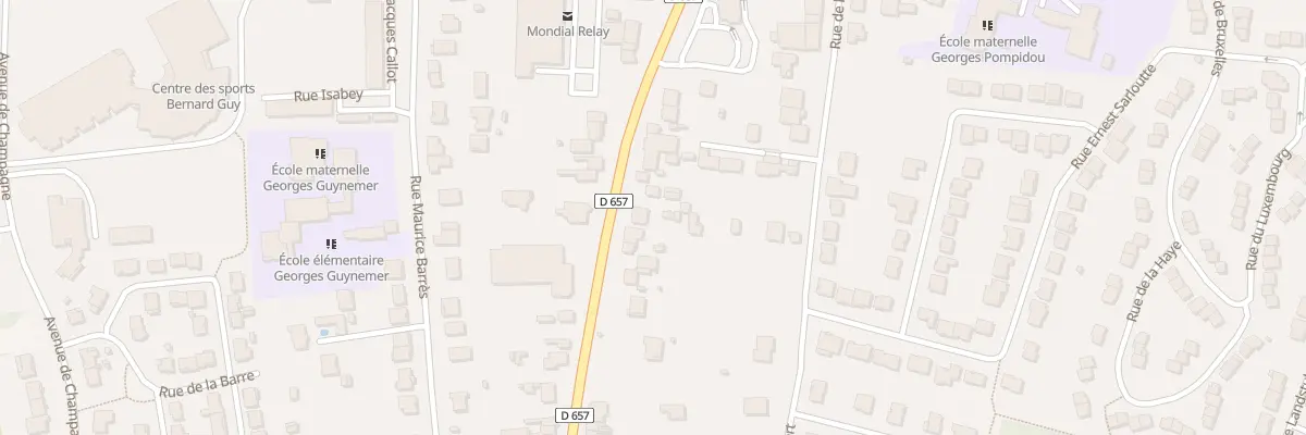 Plan du 142 Av de Metz à Pont-à-Mousson