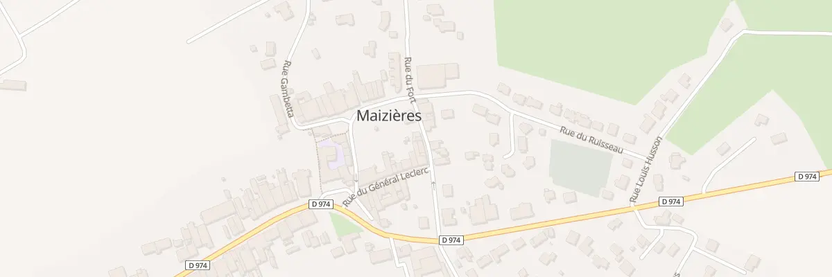 Plan du 7 Rue du Fort à Maizières