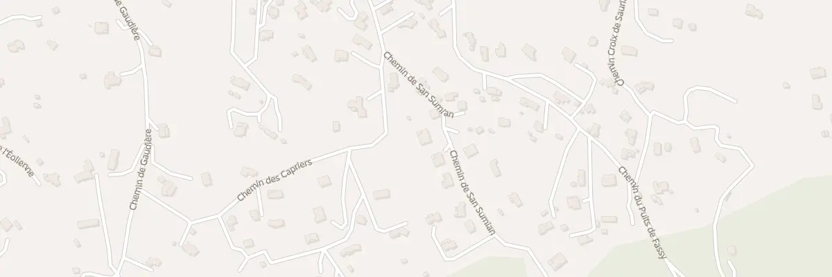Plan du 920 Che de Saint Sumian à Brignoles