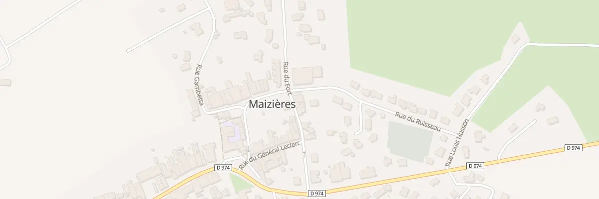 Plan du 20 Rue du Fort à Maizières