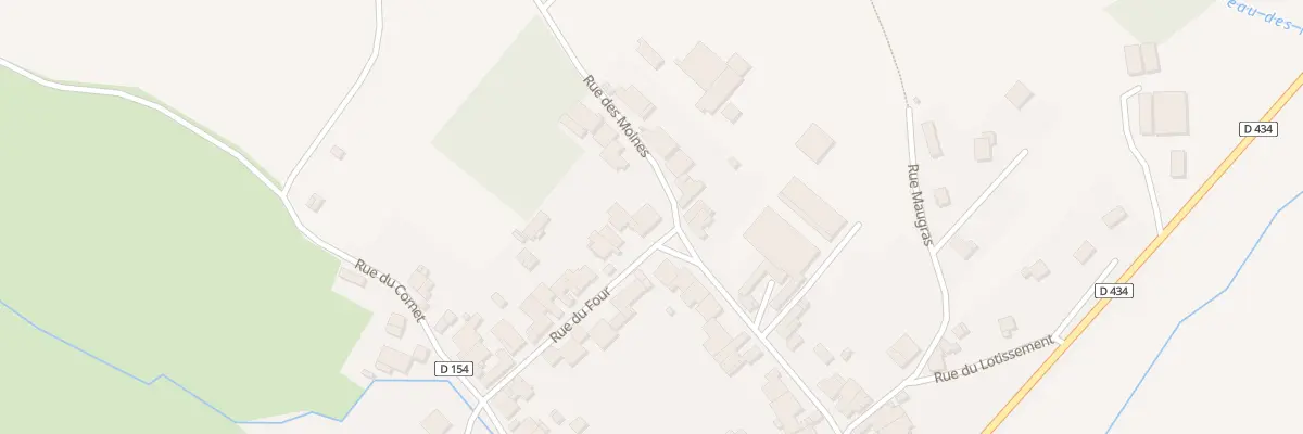 Plan du 19 Rue du Four à Senoncourt