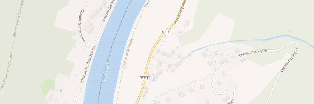 Plan du 1 Imp Vauzevin à Montfaucon