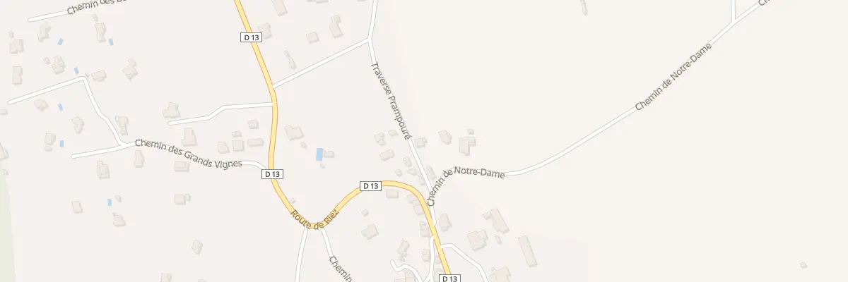 Plan du 9001 Prampodure à Montmeyan