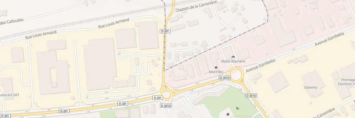 Plan du 62 Gr Grande Rue à Arbin