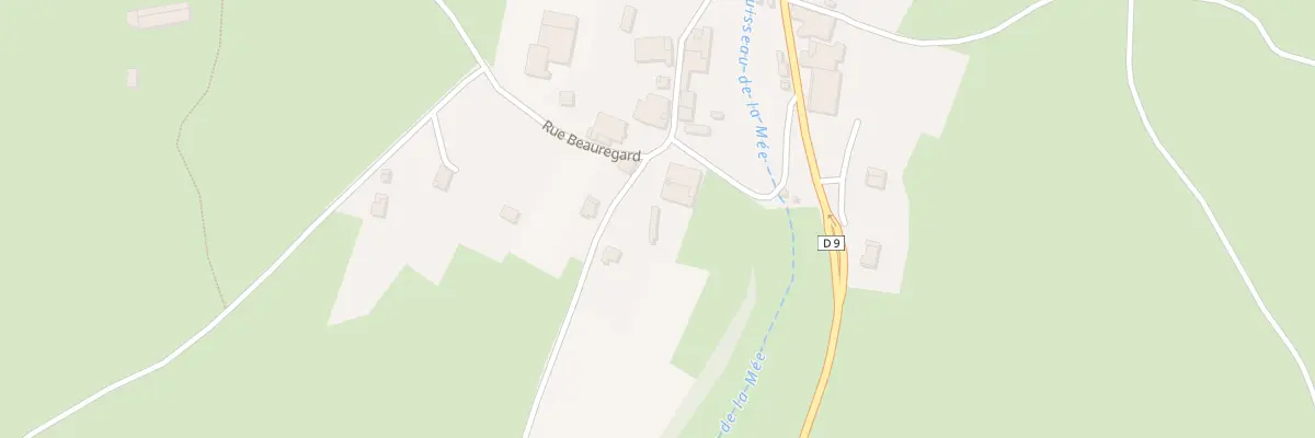 Plan du 15 Rue Beauregard à Fertans