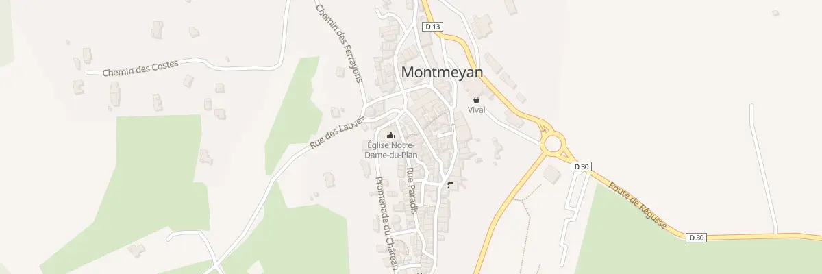 Plan du 9 Rue du Boucan à Montmeyan