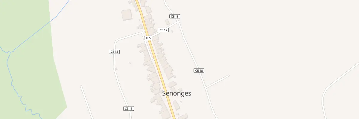Plan du 24B Rue Grande Rue à Senonges