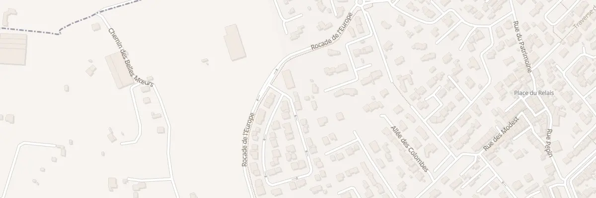Plan du 406 Rue du Merle à La Crau