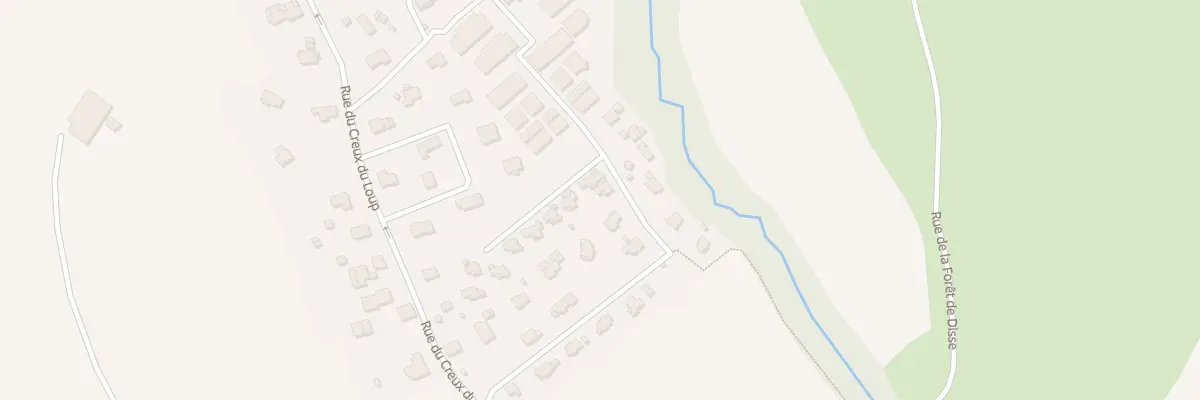 Plan du 482 Rue du Creux du Loup à Gex