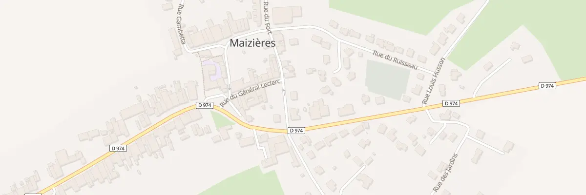 Plan du 4 Rue du Fort à Maizières