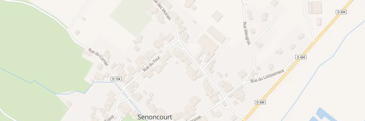 Plan du 4 Grande Rue à Senoncourt