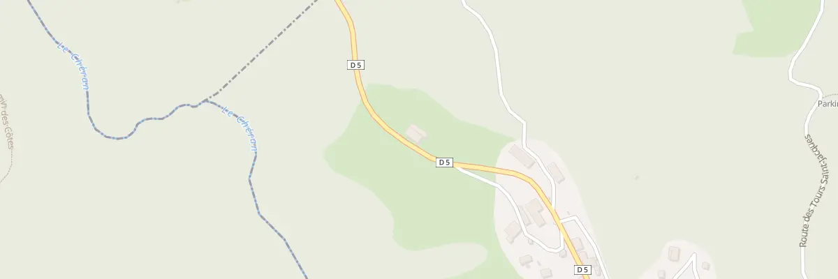 Plan du 1 Rte de Banges à Allèves