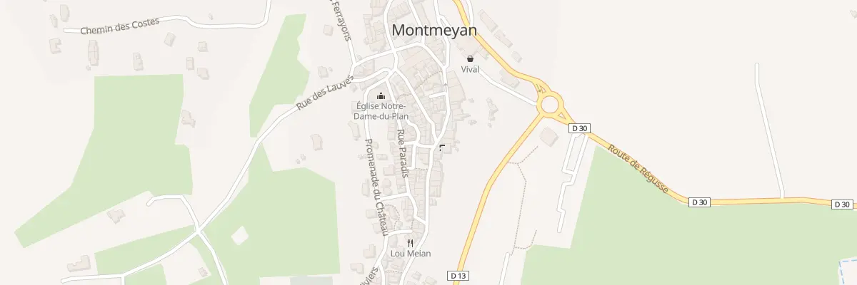 Plan du 5315 Le Village à Montmeyan