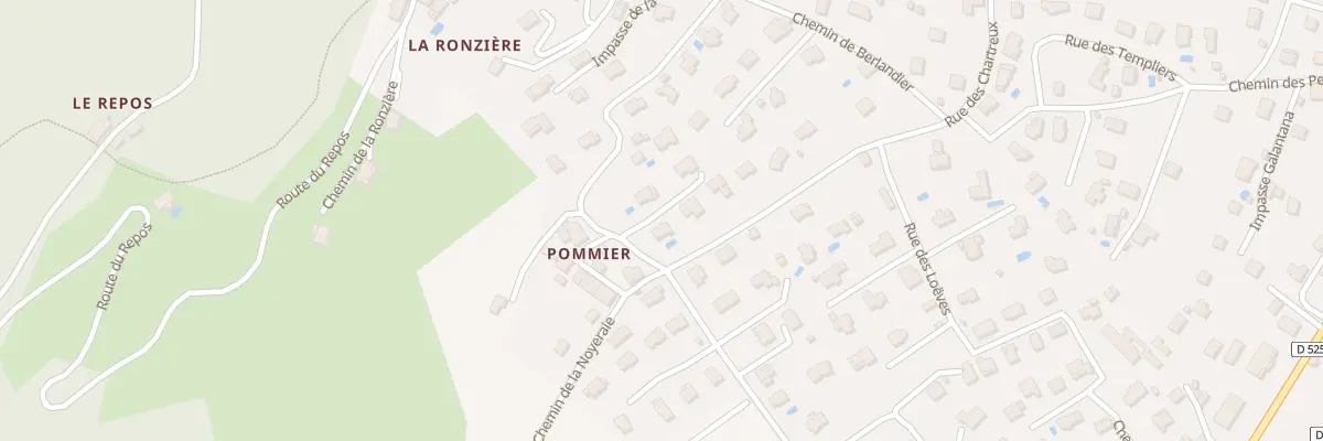 Plan du 34 Rue de Pommier à Allevard