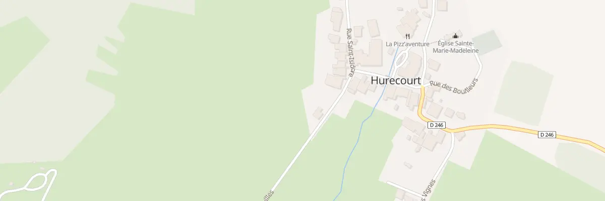 Plan du 2 Rue des Jonquilles à Hurecourt