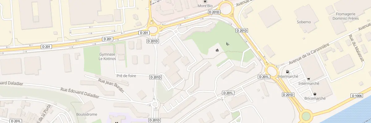 Plan du 5475 Res Les Lilas à Montmélian