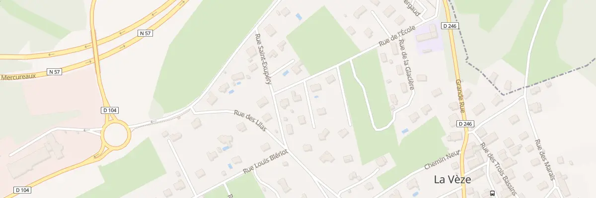 Plan du 11D Rue de l’École à La Vèze