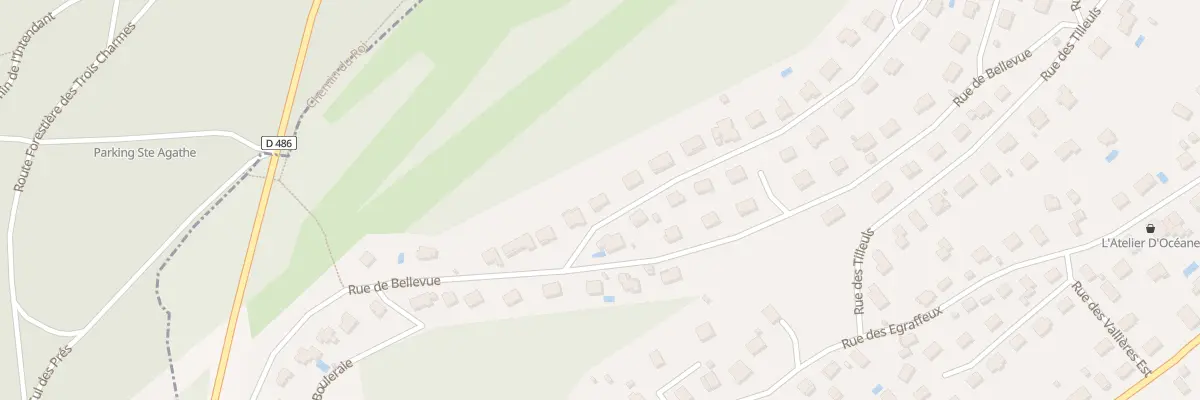 Plan du 3 Rue du Rossignol à Thise