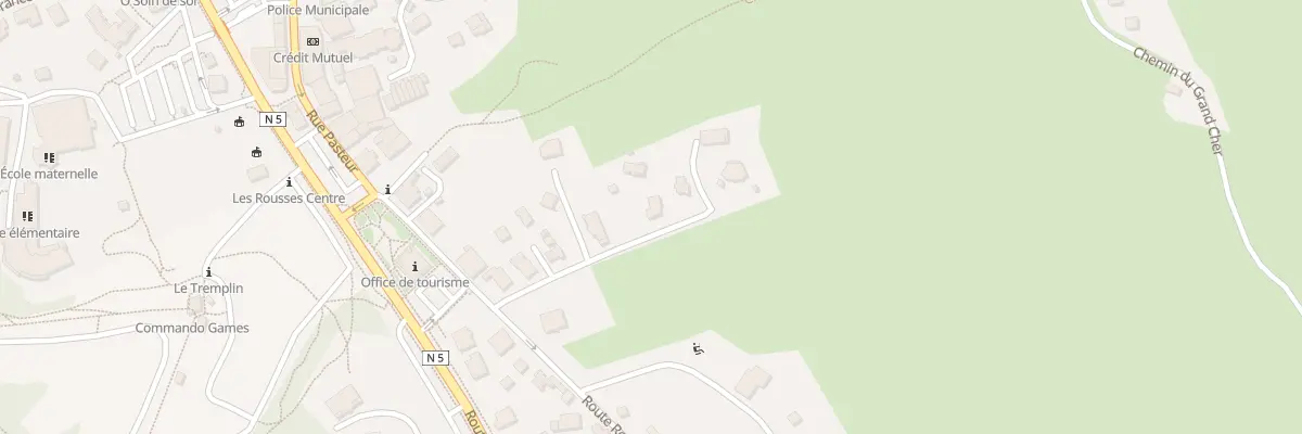 Plan du 107 Mte Félix Péclet aux Rousses