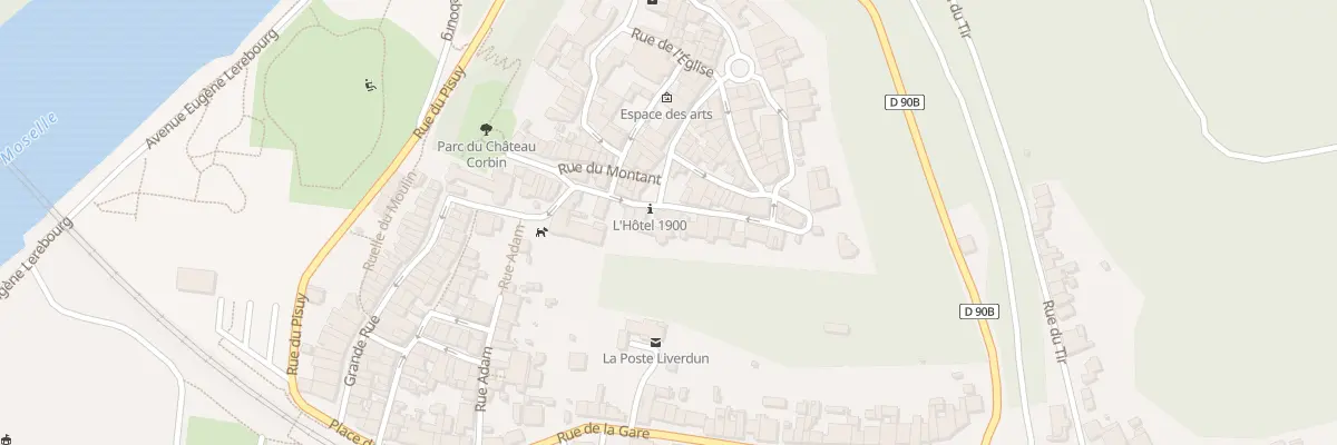 Plan du 56 Gr Grande Rue à Liverdun