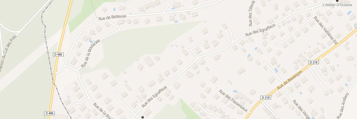 Plan du 50 Rue des Égraffeux à Thise