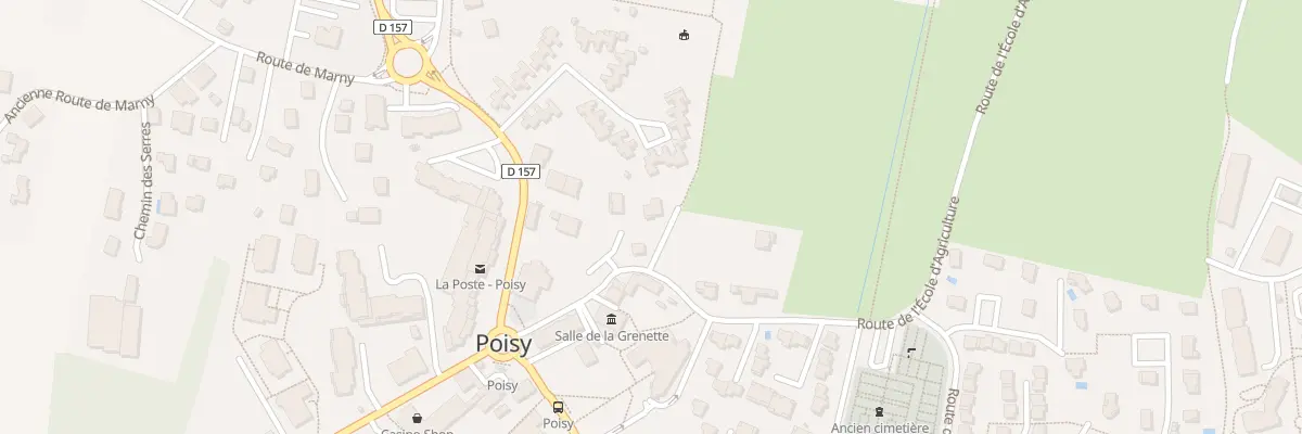 Plan du 125 Rte de l’École d’Agriculture à Poisy