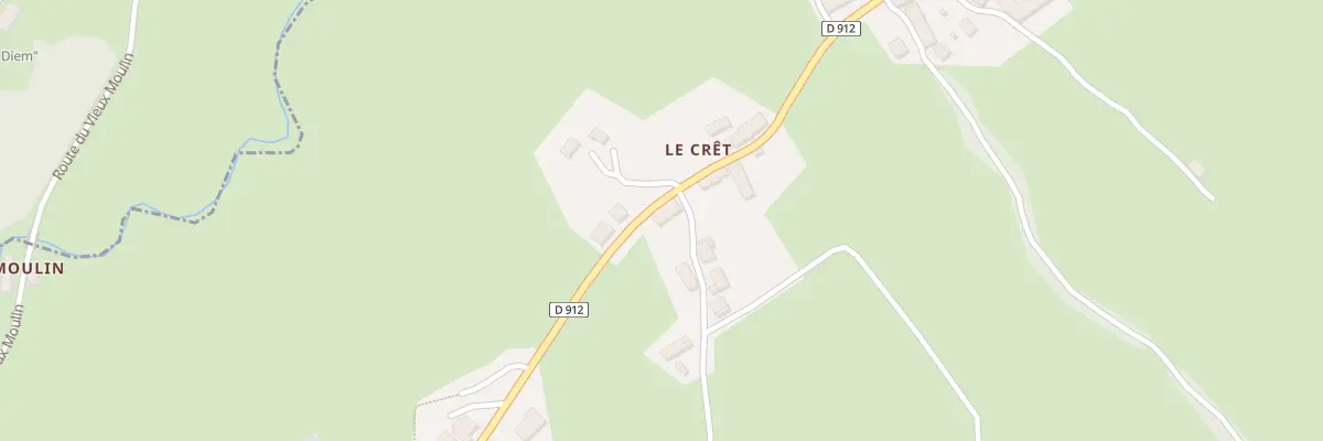 Plan du 5067 Le Crey du Haut au Noyer