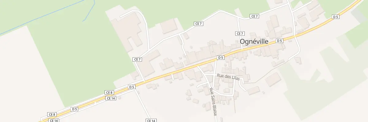 Plan du 34 Rue du Marechal Lyautey à Ognéville