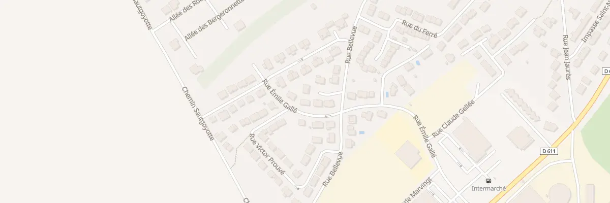 Plan du 22 Rue Emile Gallé à Dieulouard