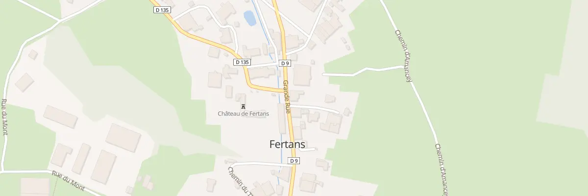 Plan du 9A Gr Grande Rue à Fertans