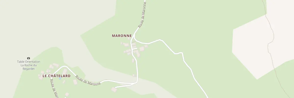 Plan du 5030 Hameau de Maronne à La Garde