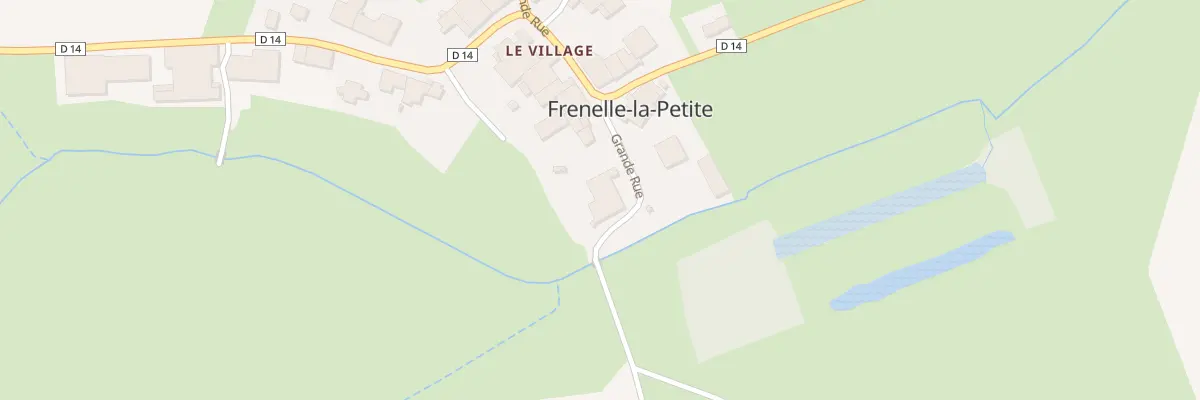 Plan du 77 Rue Grande Rue à Frenelle-la-Petite