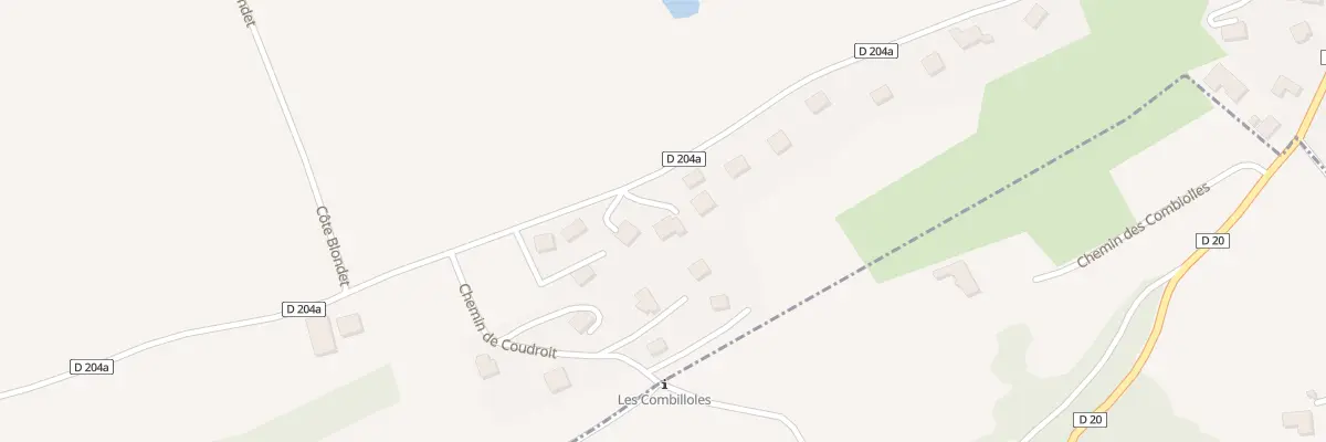 Plan du 669 Rte du Marais à La Chavanne
