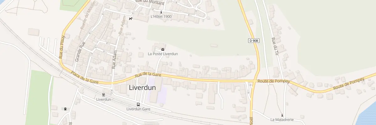 Plan du 31 Rue de la Gare à Liverdun