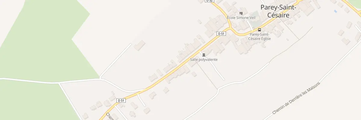 Plan du 30 Rue Georges Clémenceau à Parey-Saint-Césaire