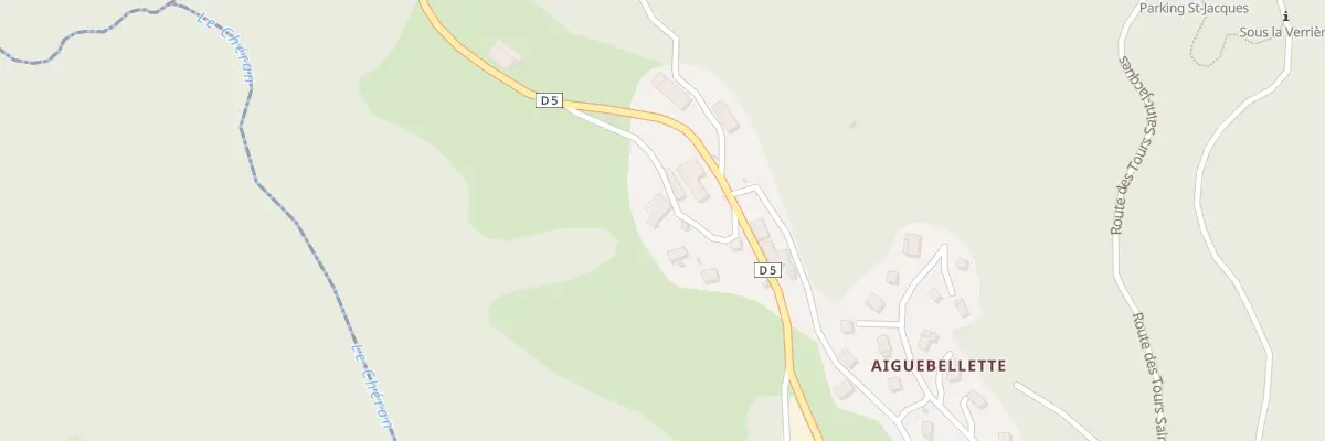 Plan du 4 Rte de Banges à Allèves