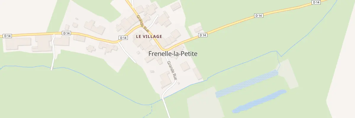 Plan du 8 Rue de la Levée à Frenelle-la-Petite