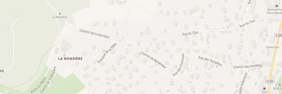 Plan du 37 Rue du Clos à Allevard